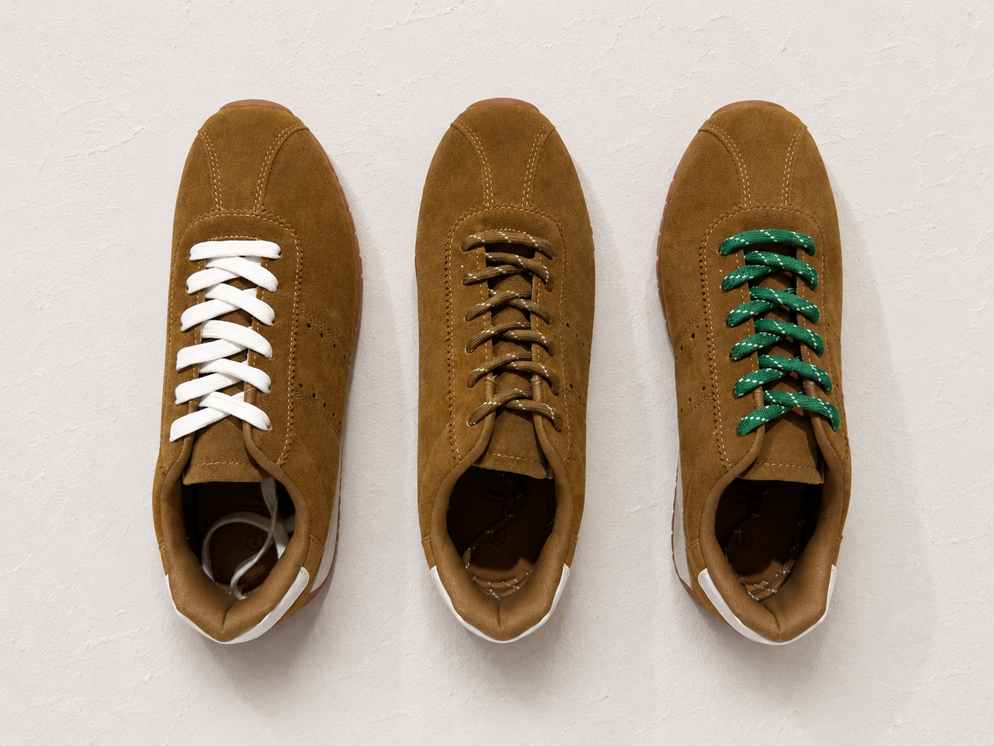 SNEACKERS GAMUZA CAMELL