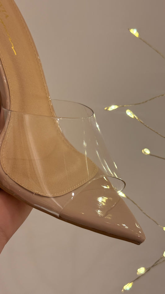 HEELS NUDE METEDERA TRANSPARENTE