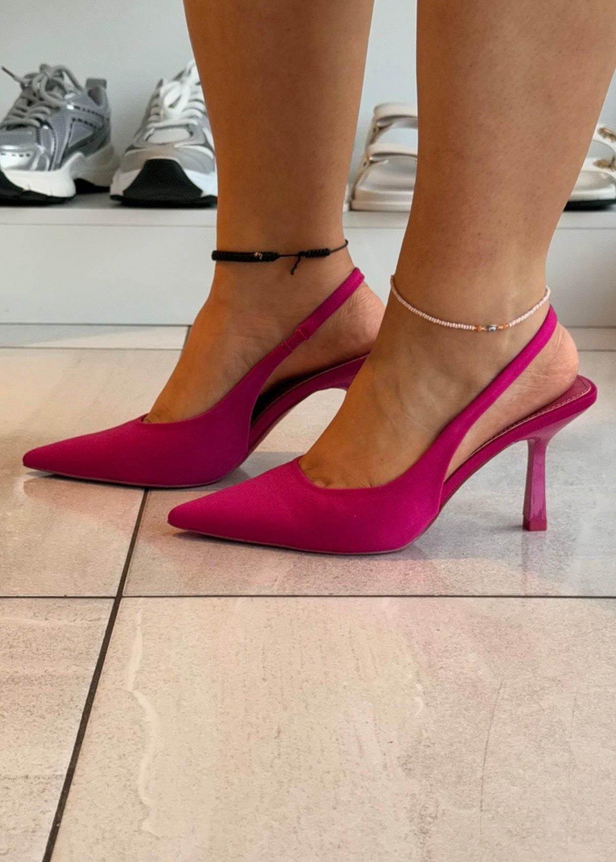 PUMP HEELS FUCSIA MIX