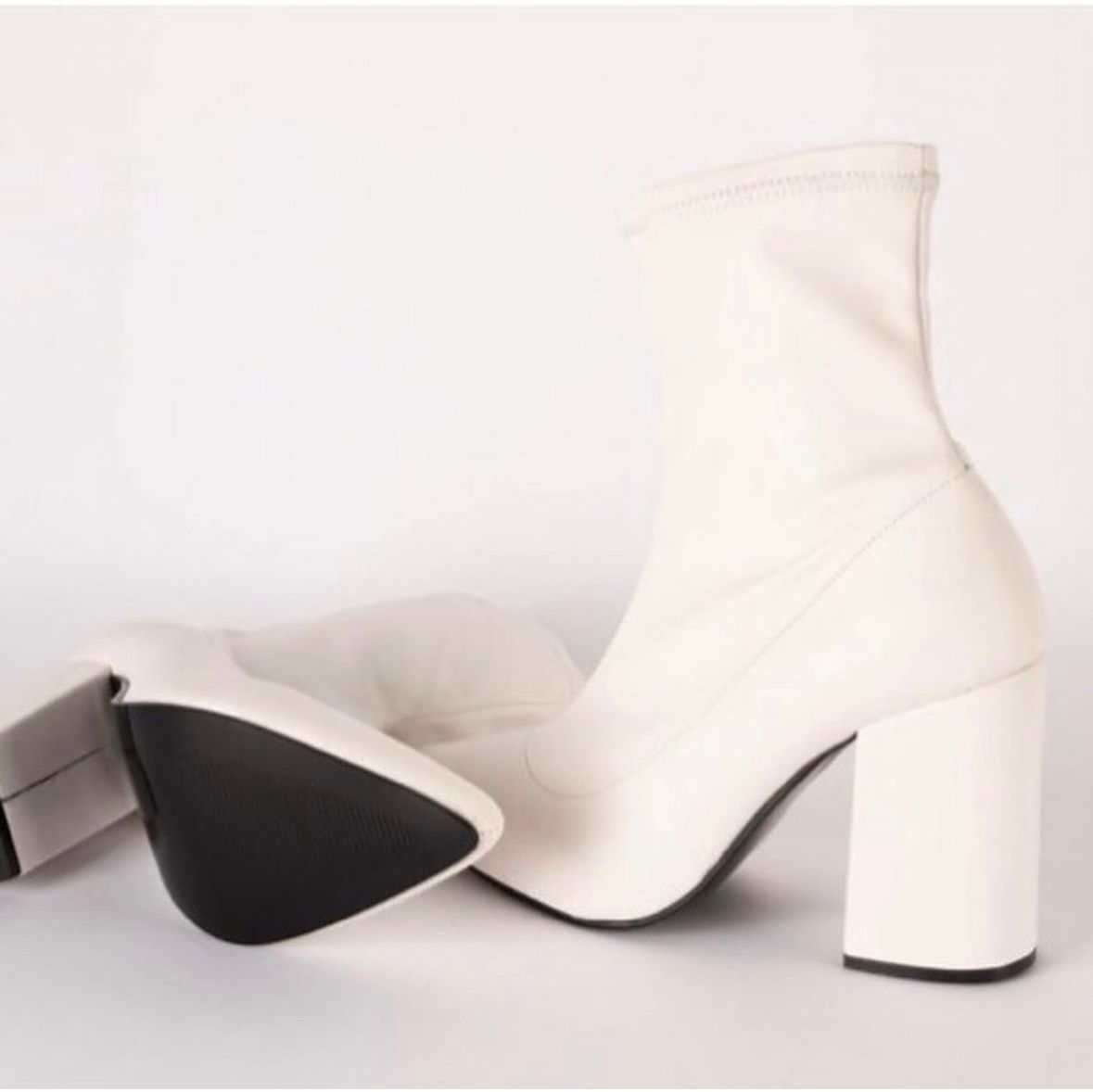 BOTINES GLENDI VINIPIEL BLANCO