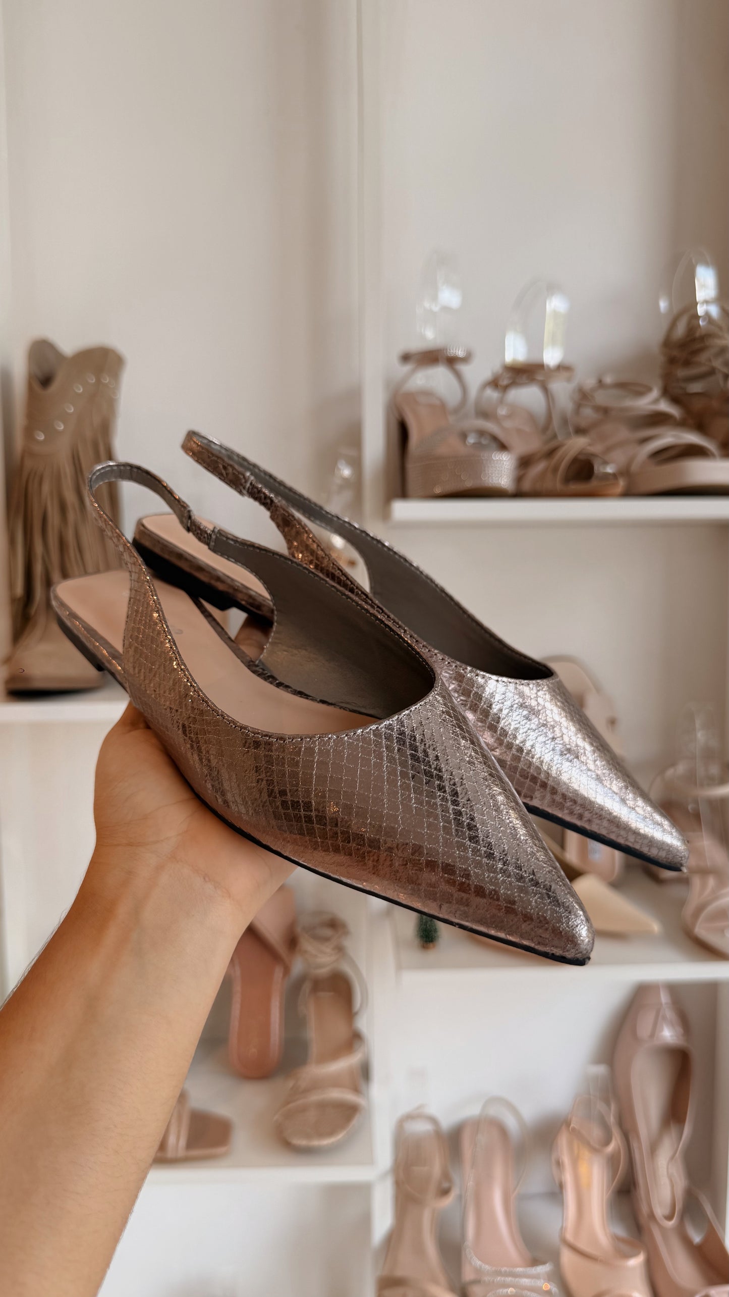 Mules acero bamboo
