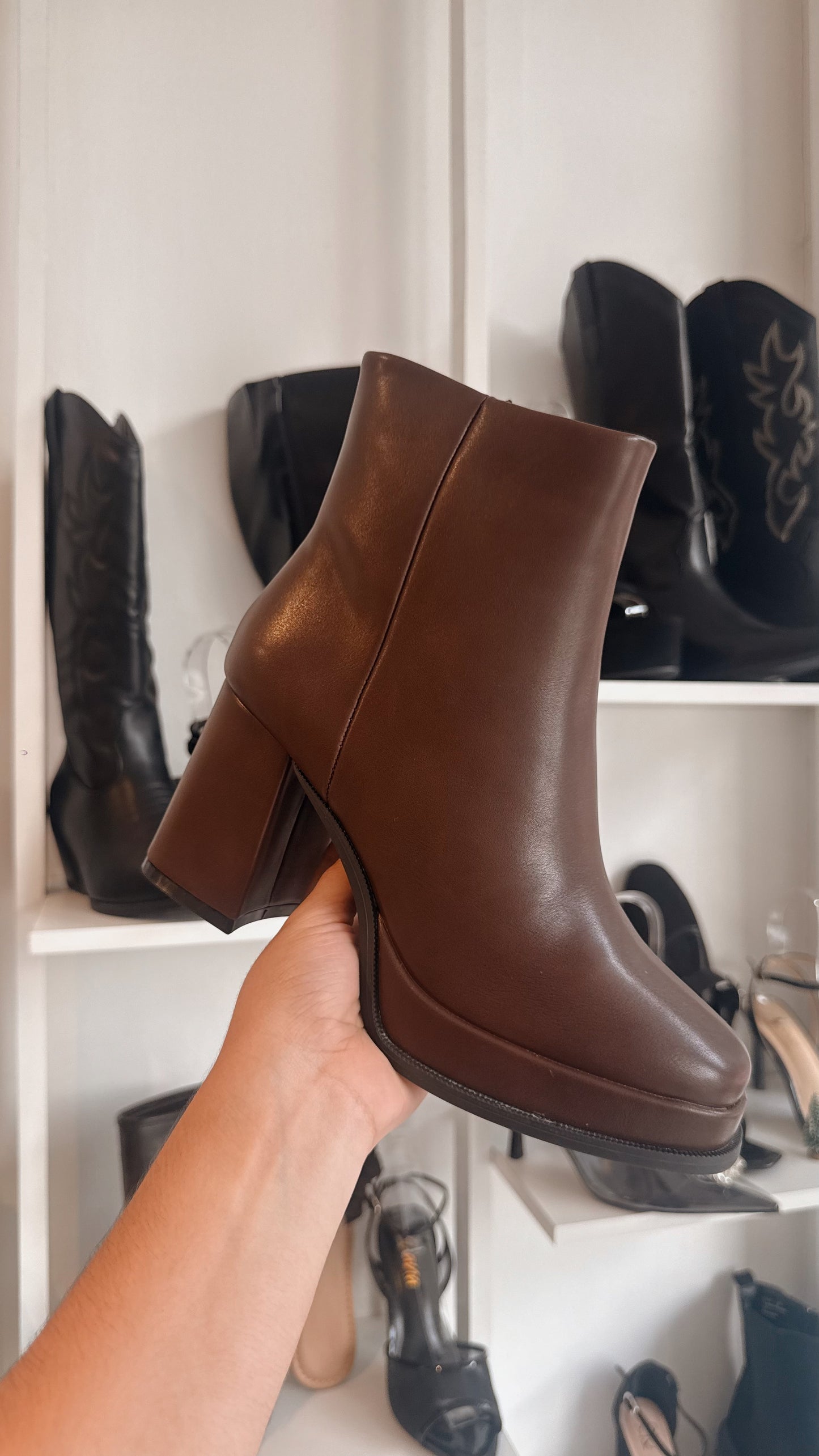 BOTINES DE PLATAFORMA