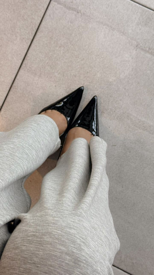 STILETTO NEGRO CHAROL