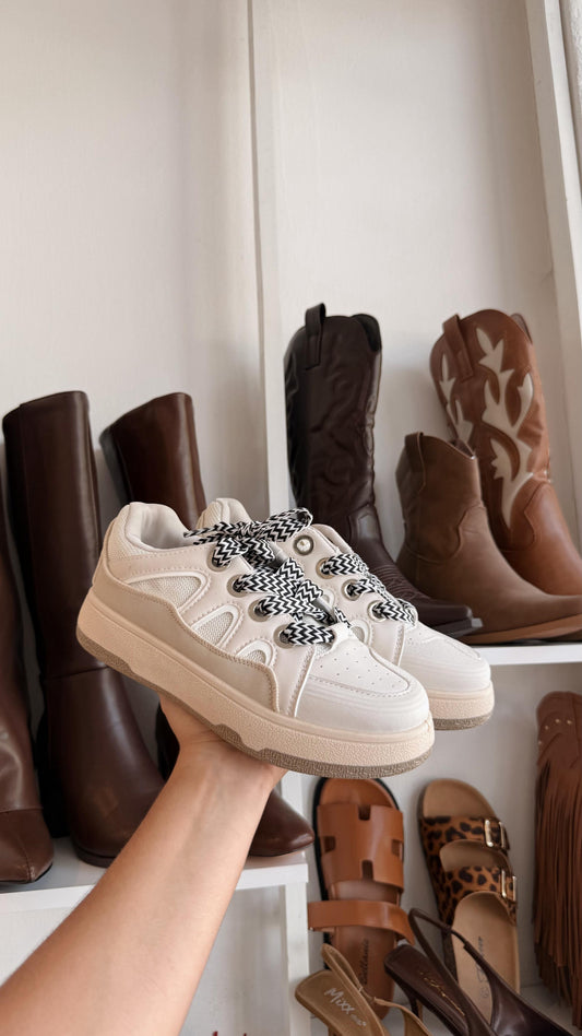 SNEAKERS BEIGE