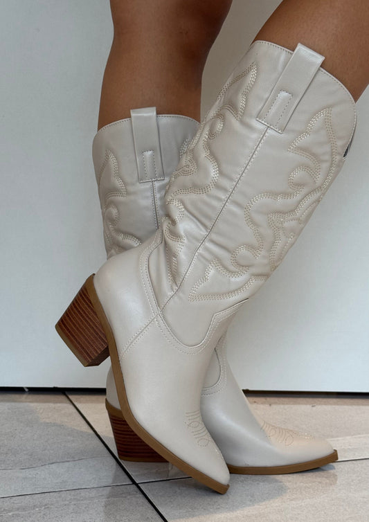 COWBOY BOOTS LATTE BAMBOO