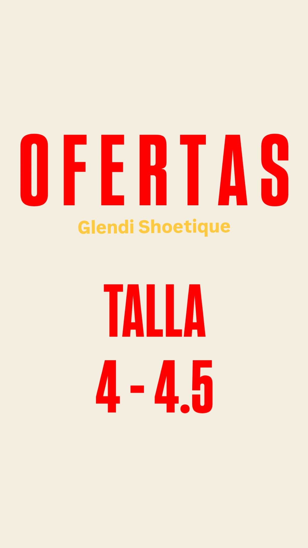 TALLA 4 - 4.5