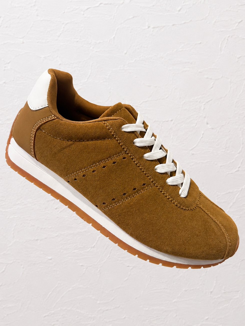 SNEACKERS GAMUZA CAMELL