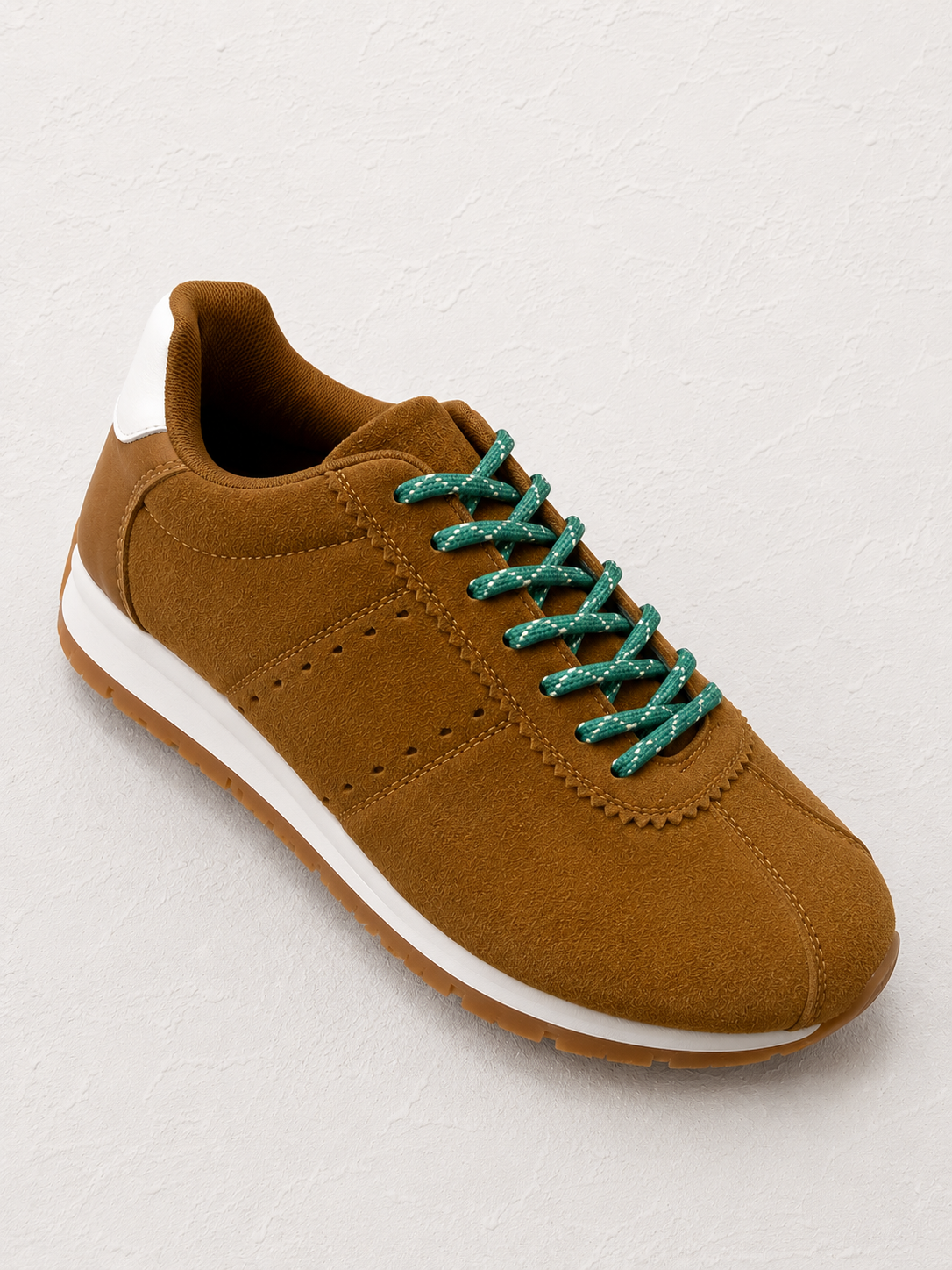 SNEACKERS GAMUZA CAMELL