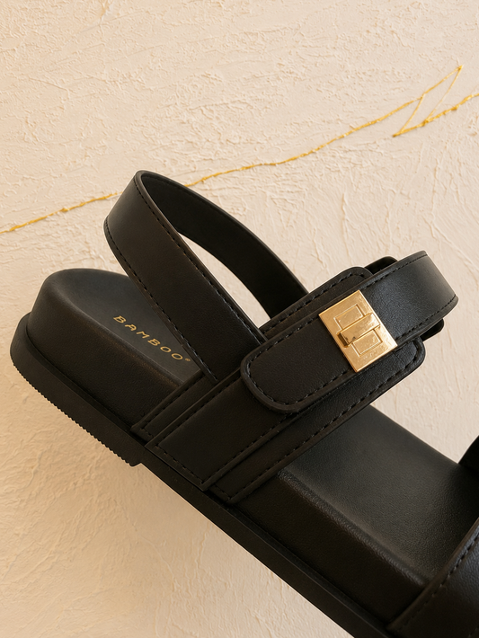 DAD SANDALS BAMBOO NEGRO