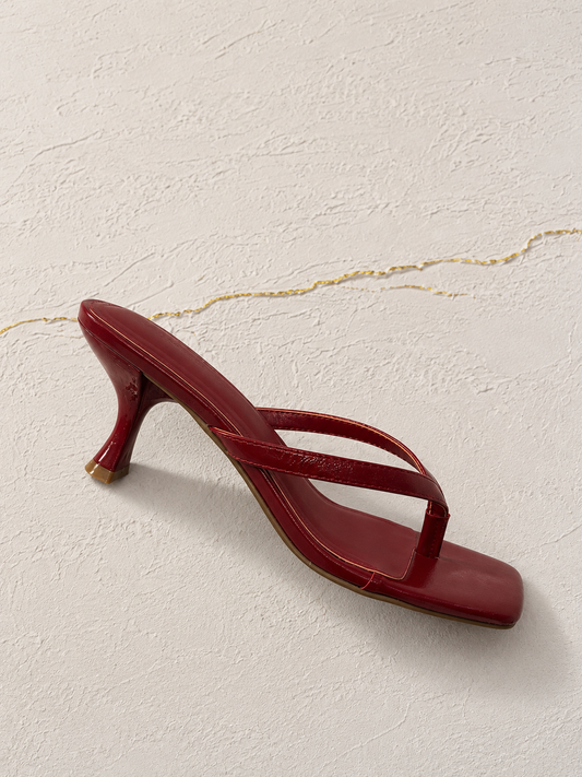 KITTEN THONG SANDALS ROJO