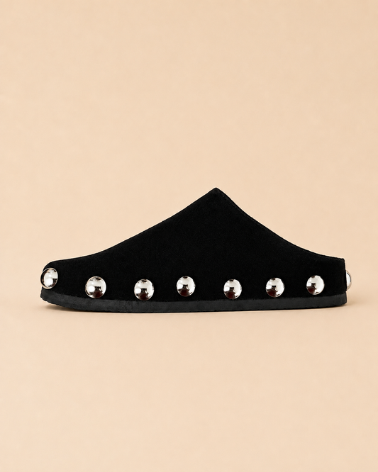 CLOGS CON ESTOPEROLES NEGRO