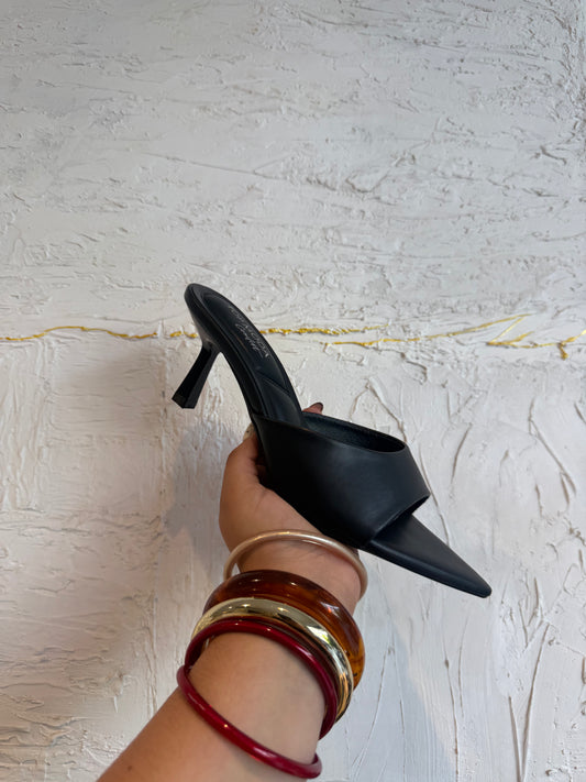 KITTEN HEELS NEGRO