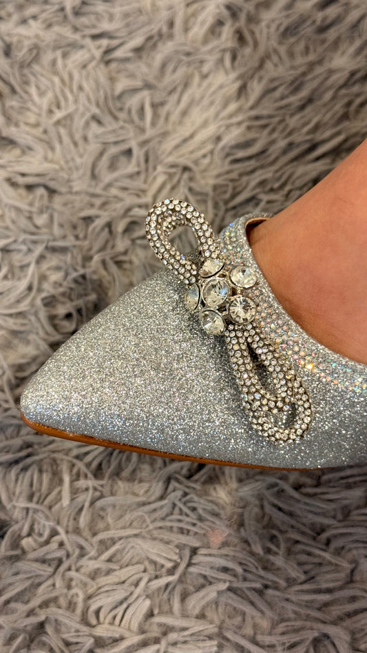 PRINCESS HEELS DIAMANTINA PLATA