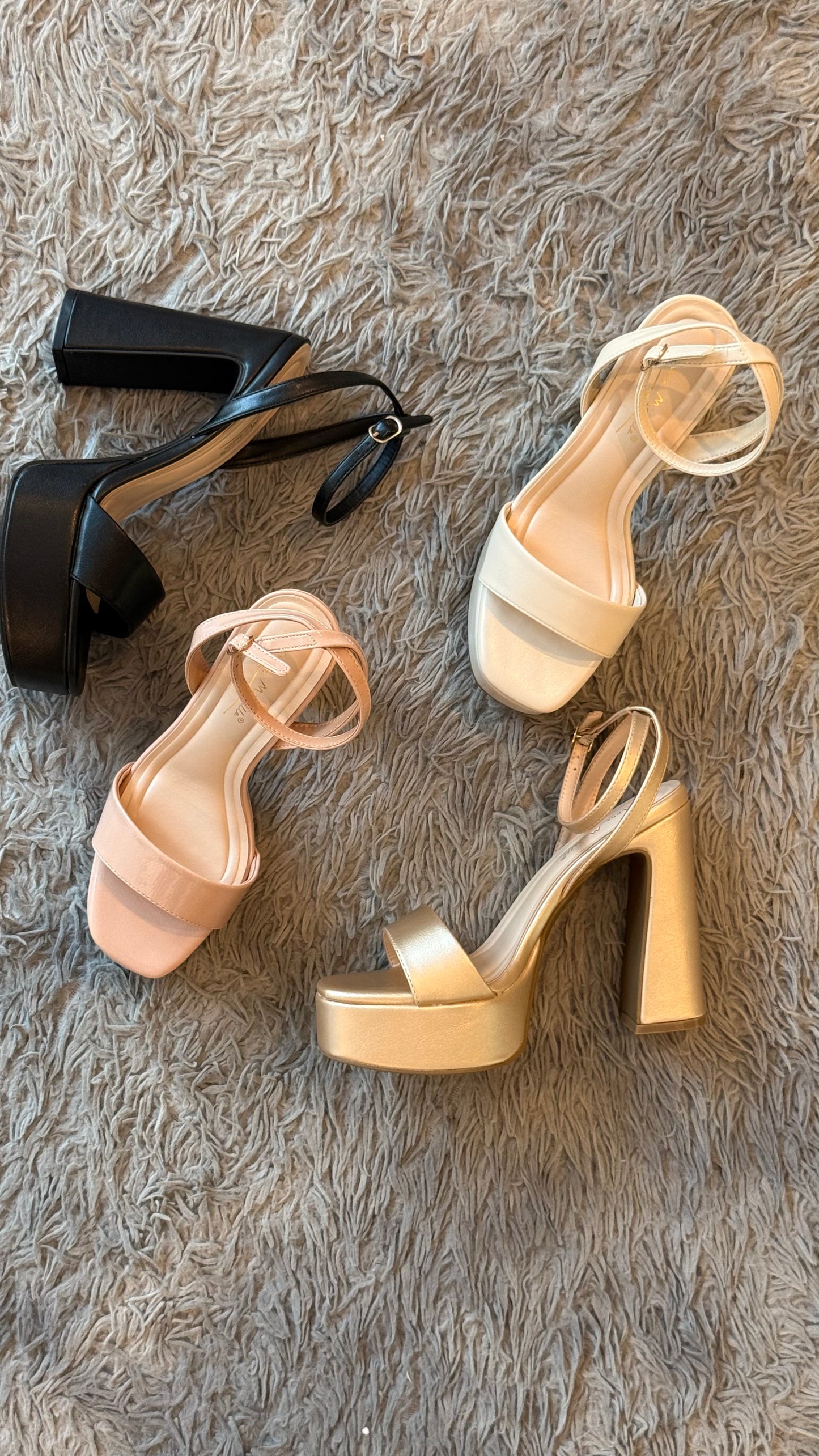 PLATAFORMAS NUDE CHAROL ANNE MICHELLE