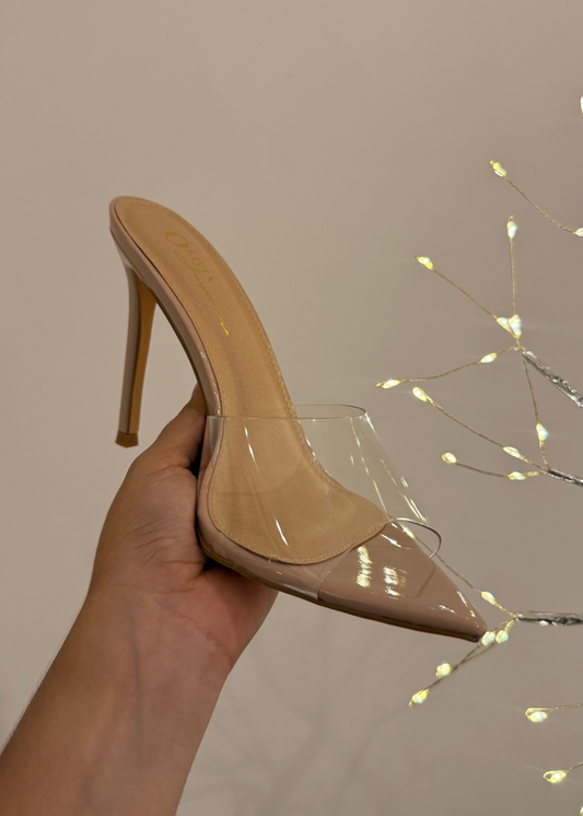 HEELS NUDE METEDERA TRANSPARENTE
