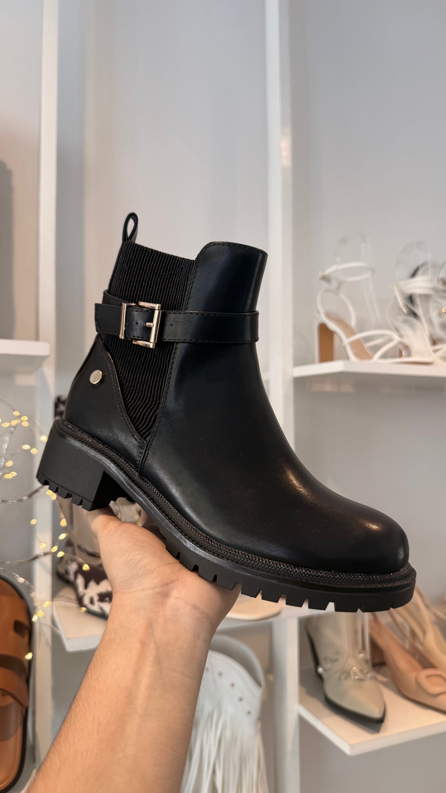 COMBAT BOOTS HEBILLA