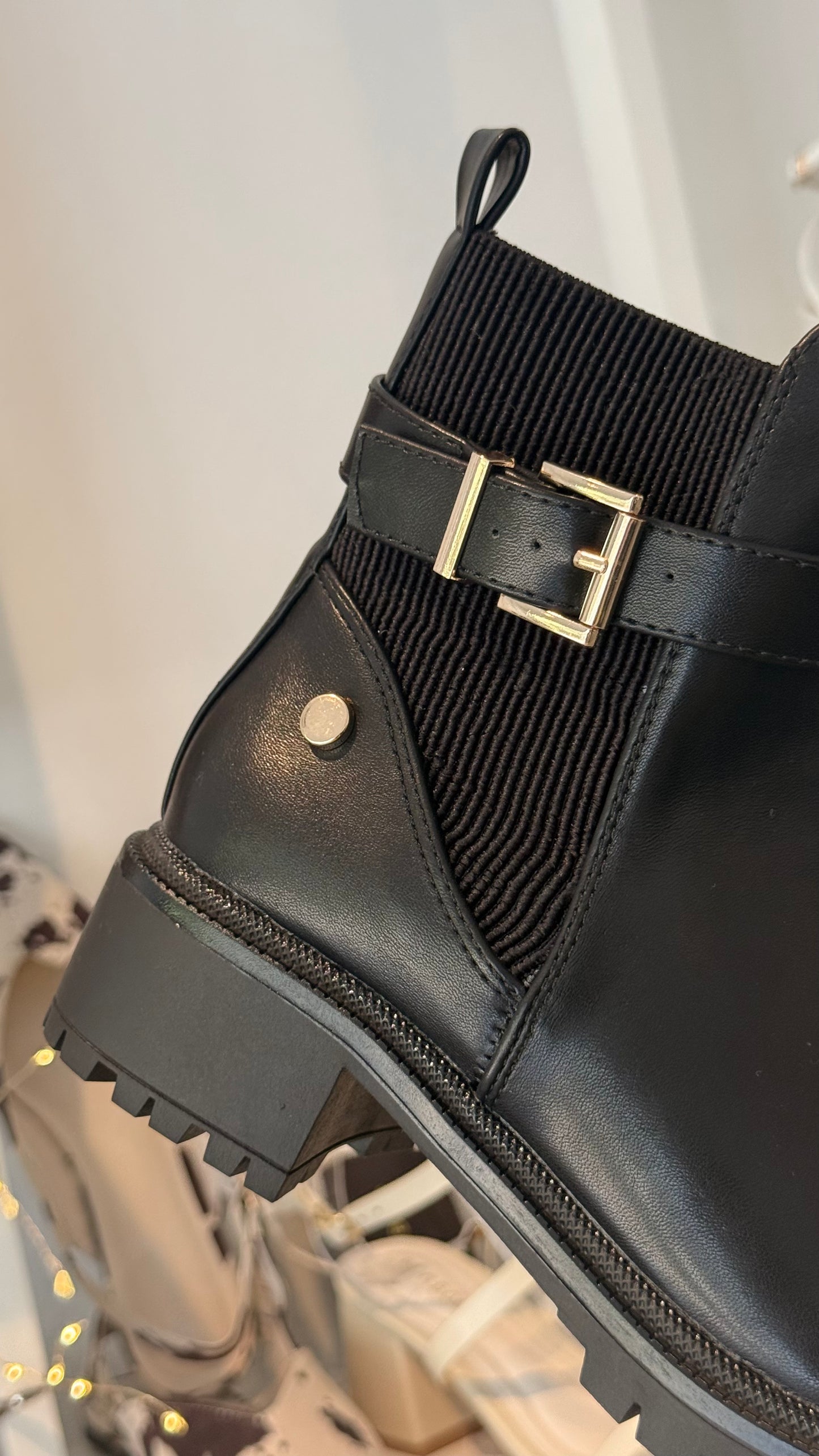 COMBAT BOOTS HEBILLA