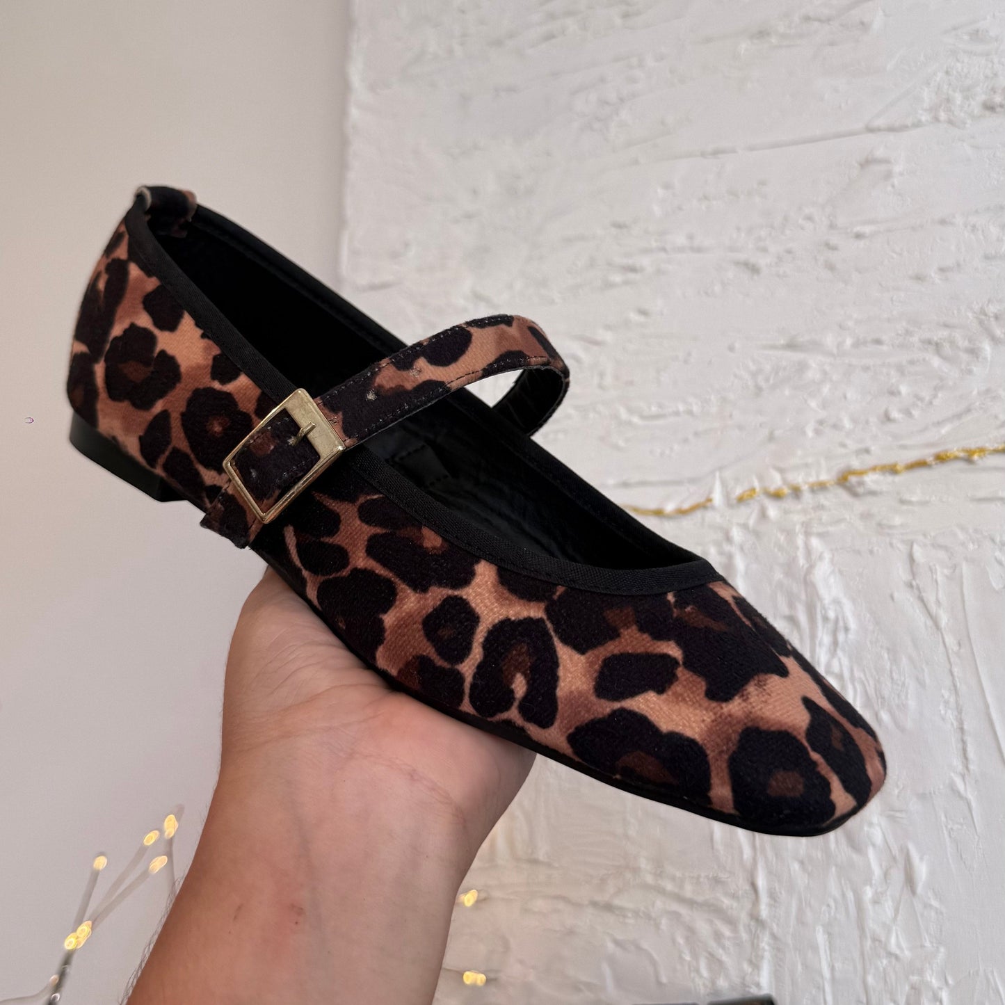 BALLET FLATS ANIMAL PRINT