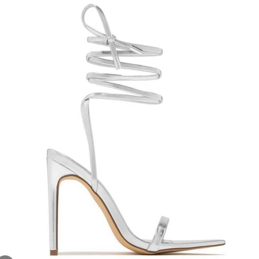 HEELS PLATA DE STRAPS LILIANA