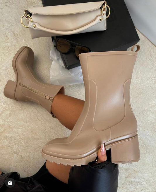 RAIN BOOTS NUDE