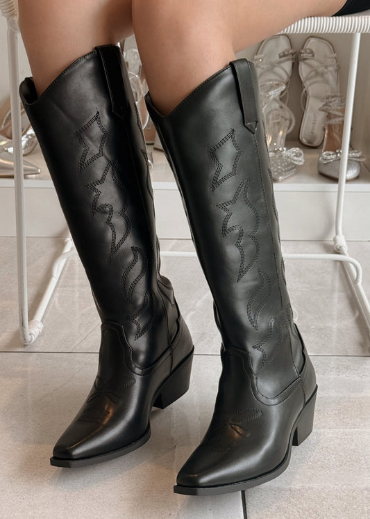COWBOY BOOTS NEGRAS SODA