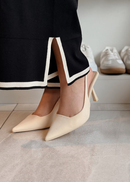 PUMP HEELS LATTE MIX