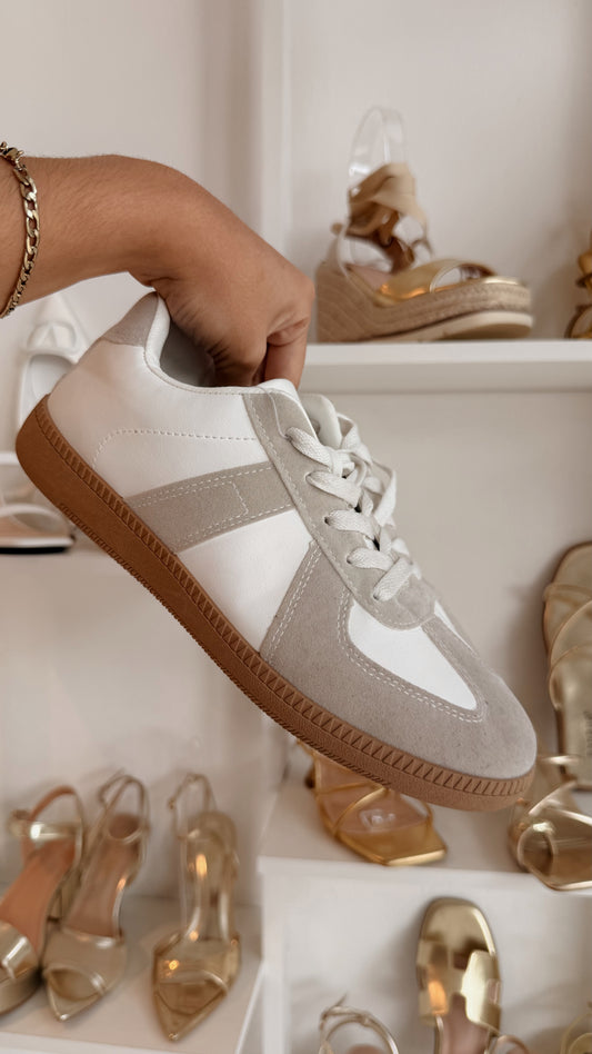 SNEAKERS DUPE SAMBA GRISES