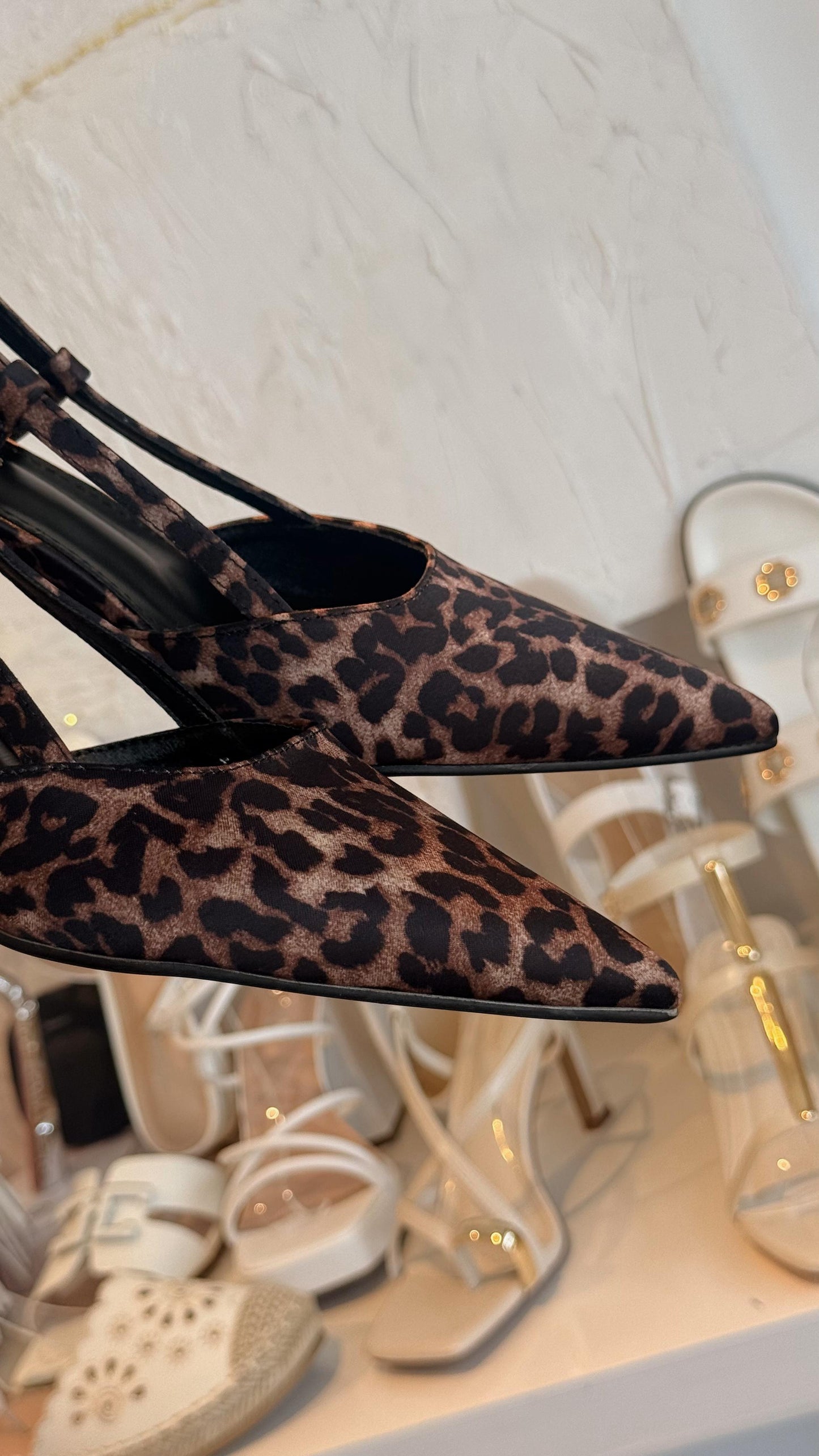 PUMP HEELS ANIMAL PRINT TACÓN KITTEN