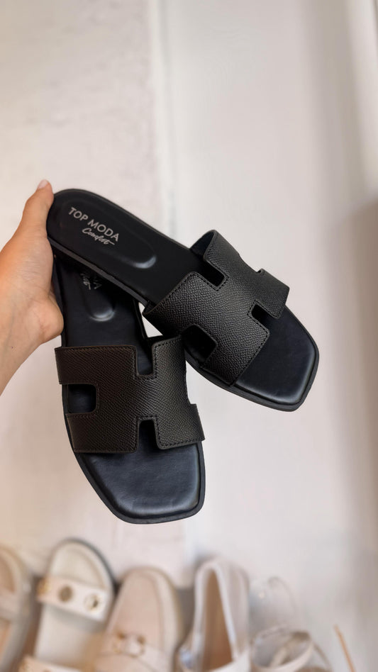 DUPE HERMES TOP MODA NEGRO