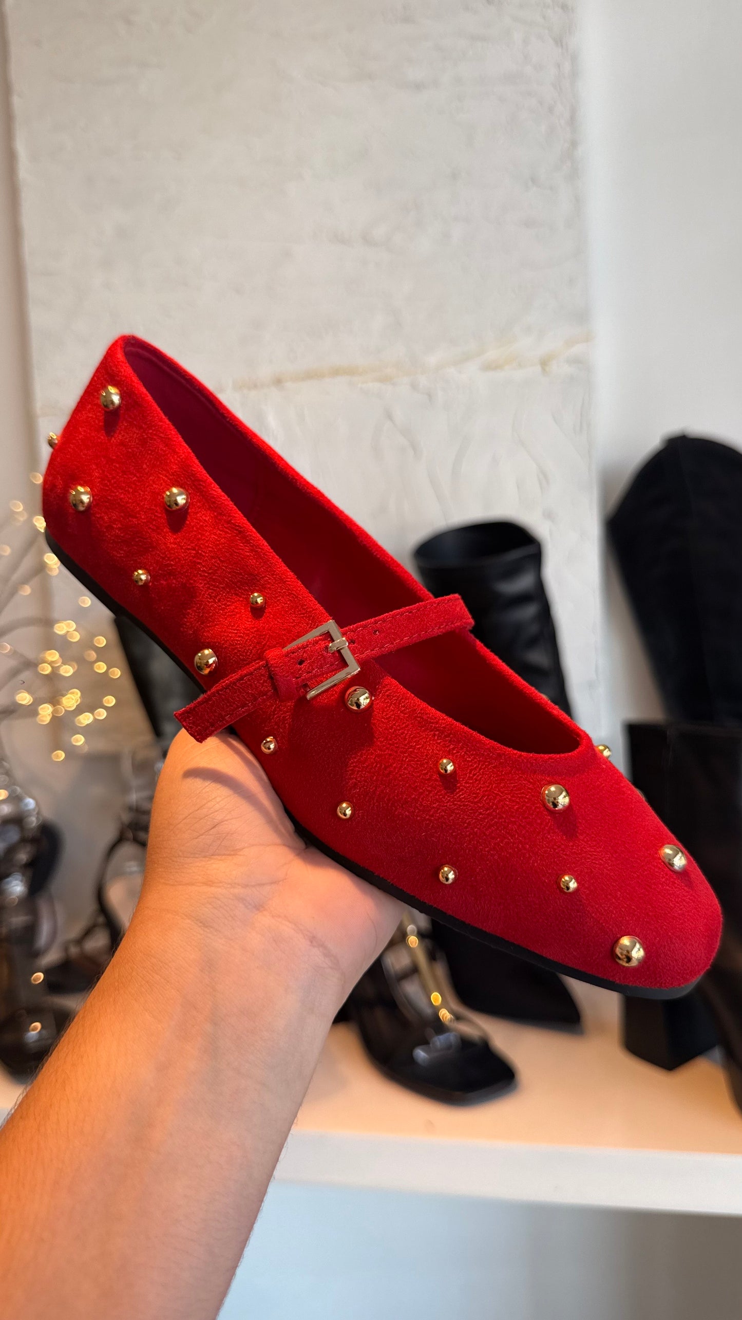 BALLET FLATS ESTOPEROLES DORADOS