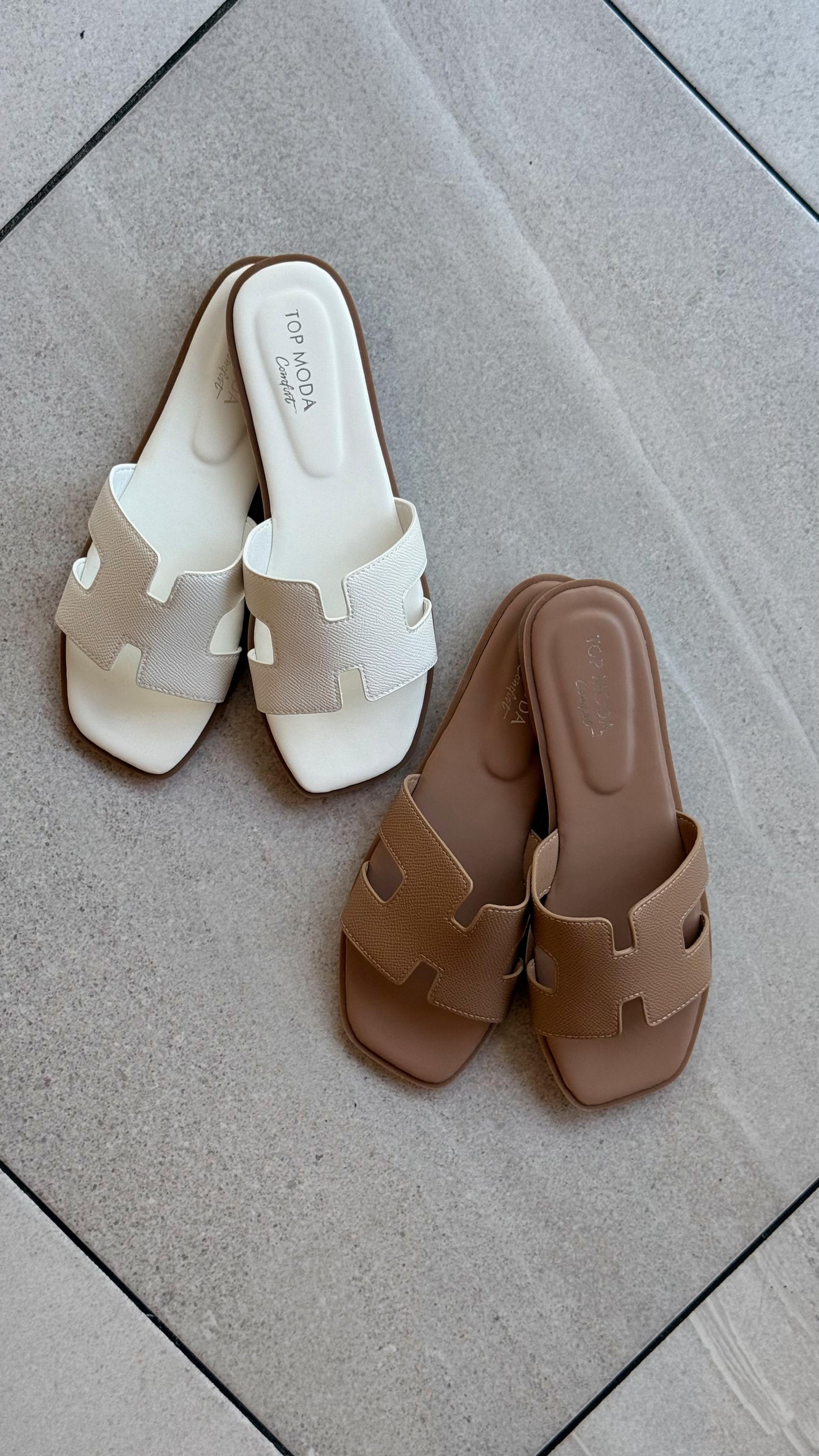 DUPE HERMES TOP MODA BLANCO