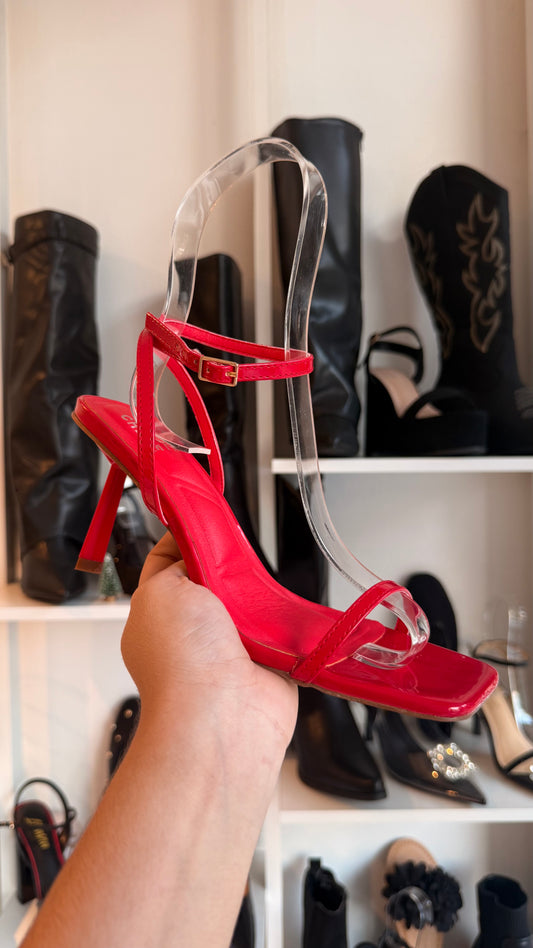 CLASSIC HEELS CHASE+CHLOE ROJO
