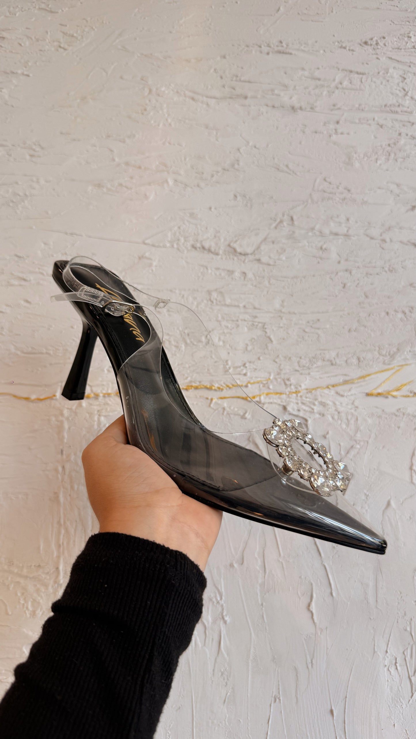 PRINCESS HEELS TRANSPARENTES