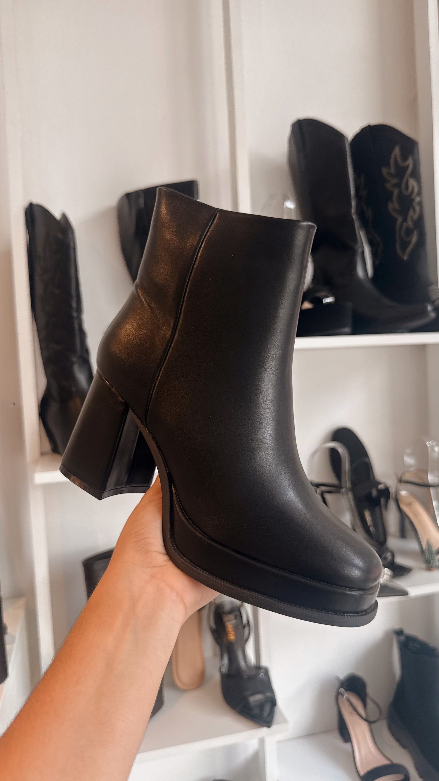 BOTINES DE PLATAFORMA