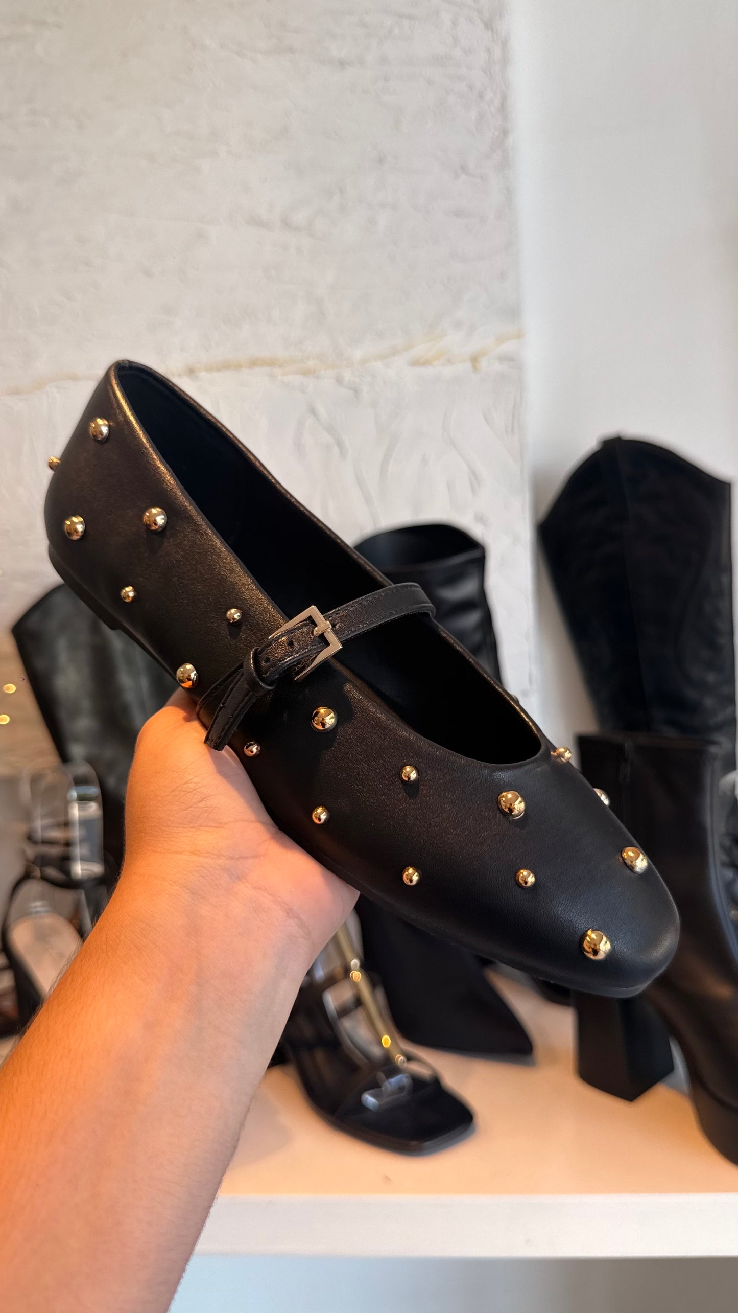 BALLET FLATS ESTOPEROLES DORADOS