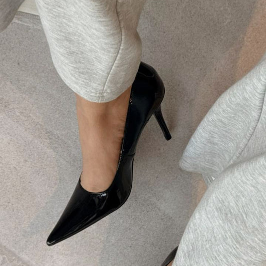 STILETTO NEGRO CHAROL