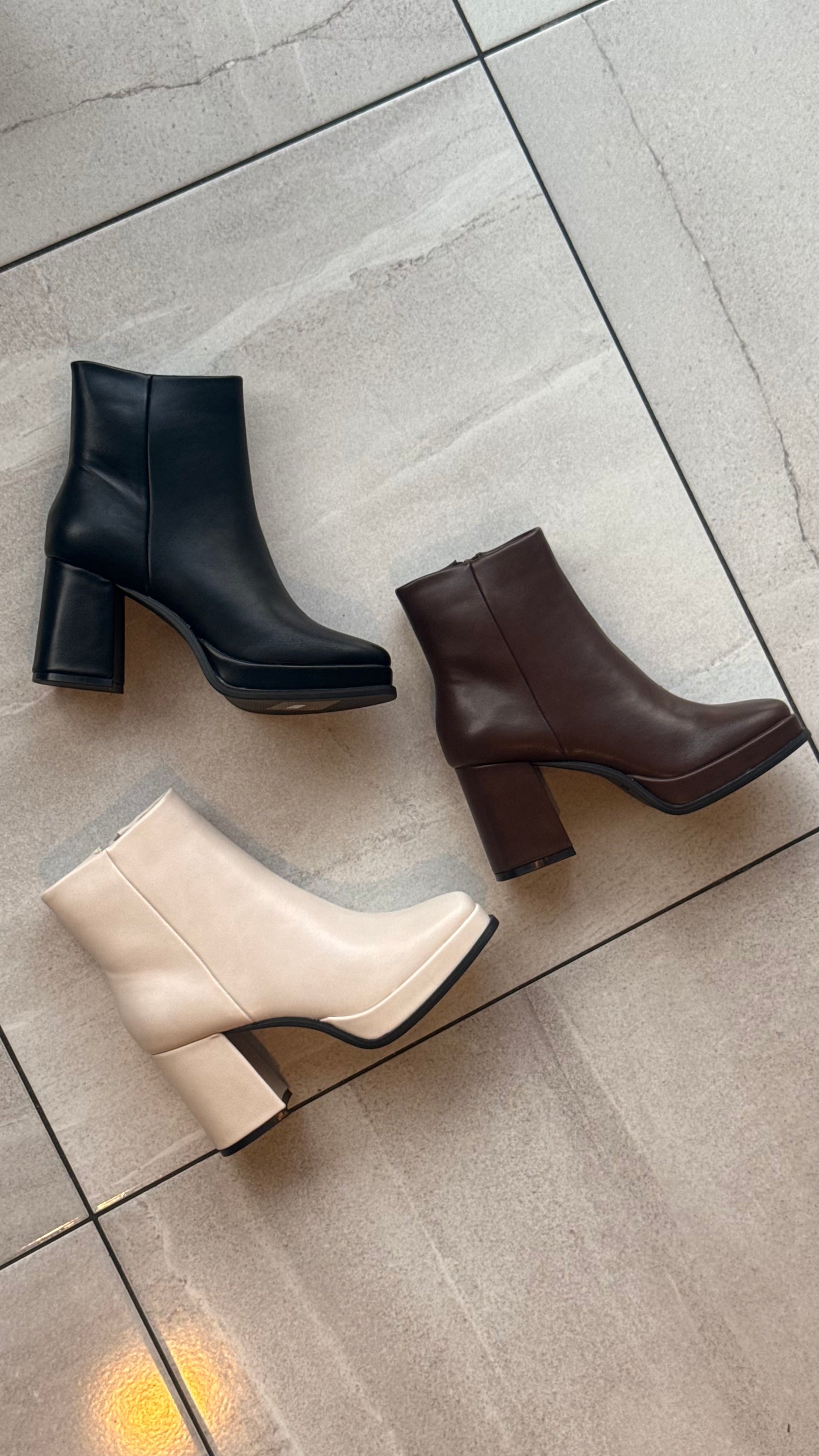 BOTINES DE PLATAFORMA