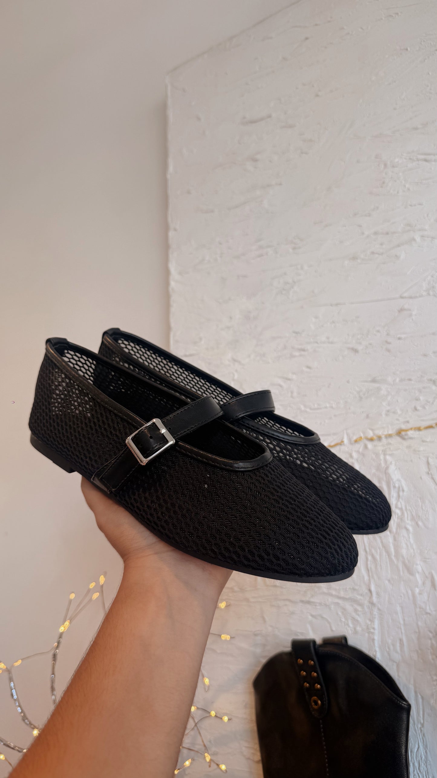 FLATS NEGROS TOP MODA