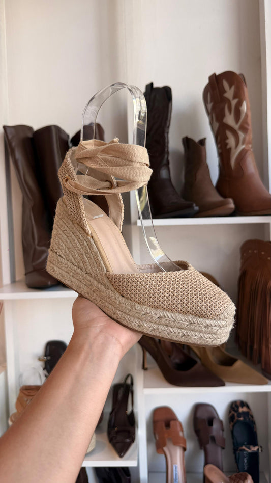 ALPARGATA BEIGE WILD DIVA