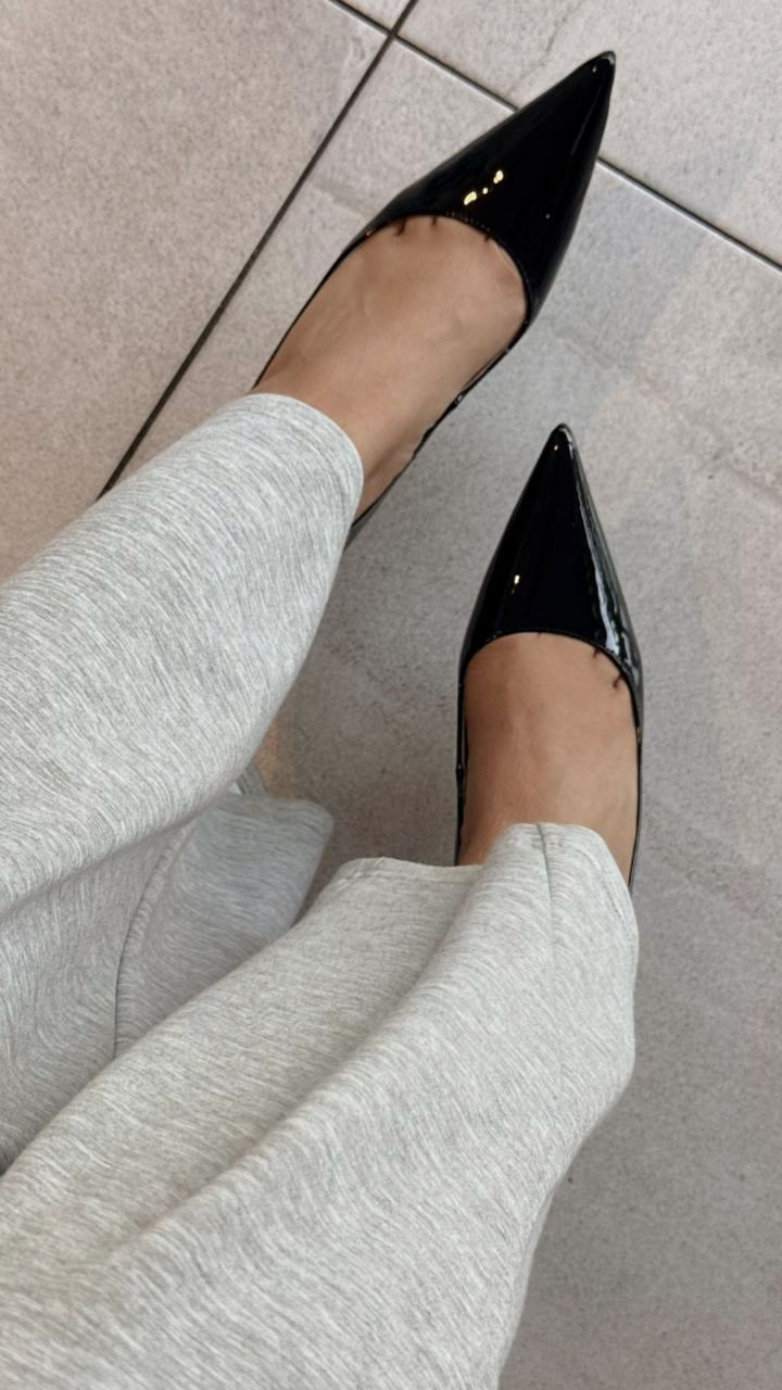 STILETTO NEGRO CHAROL