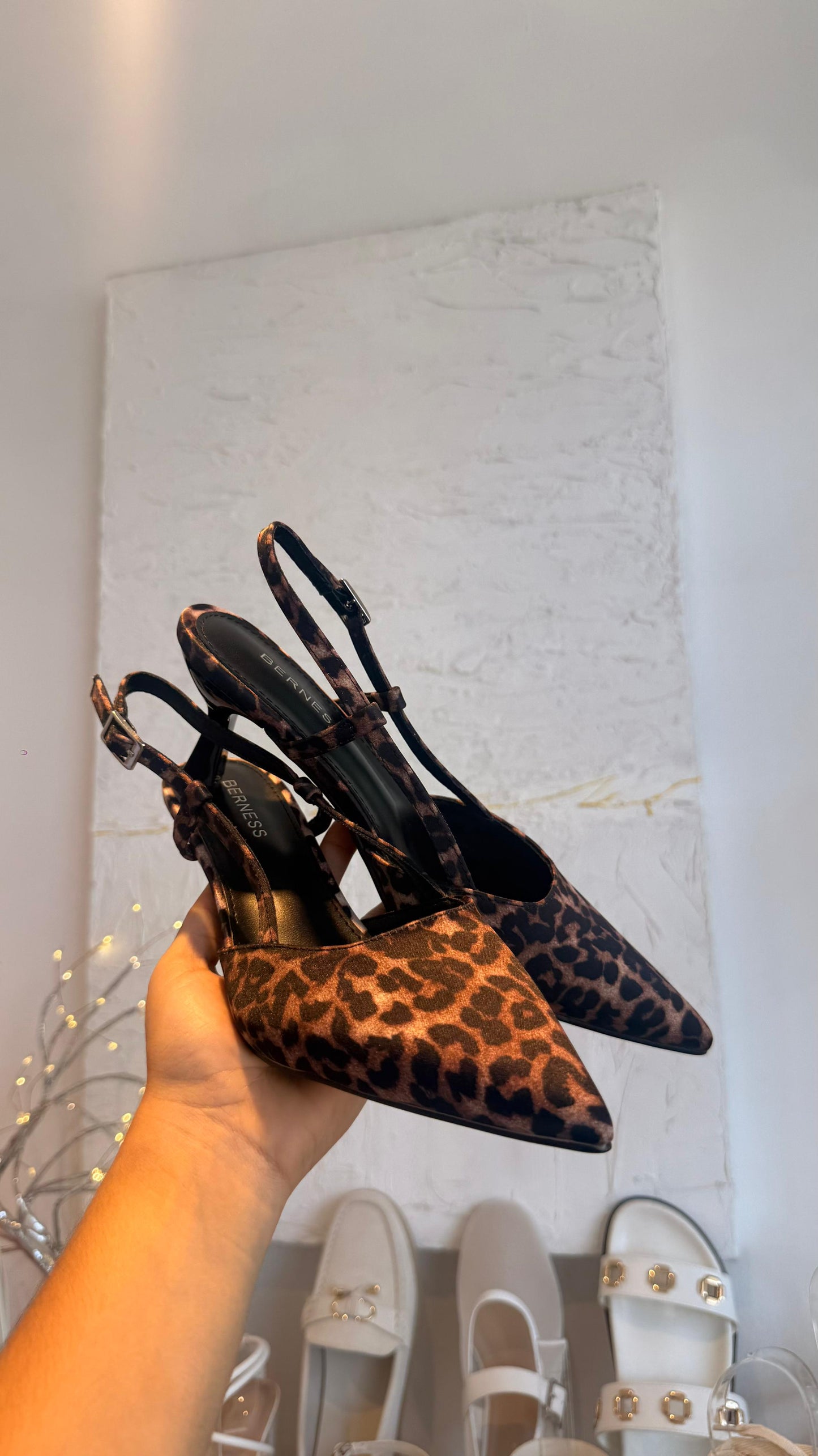 PUMP HEELS ANIMAL PRINT TACÓN KITTEN