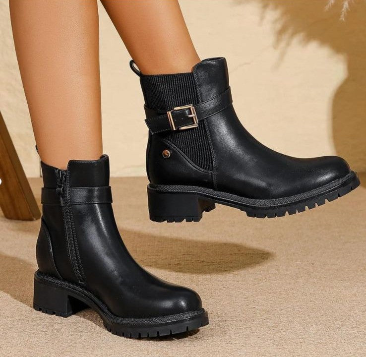 COMBAT BOOTS HEBILLA