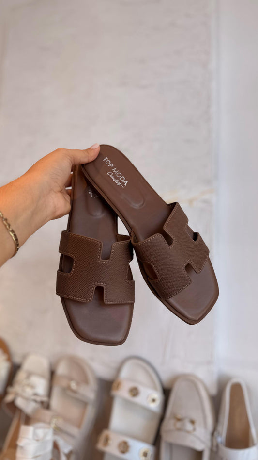 DUPE HERMES TOP MODA CHOCOLATE