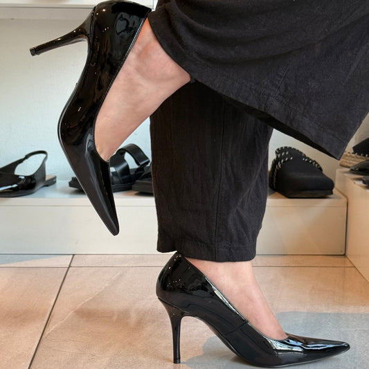 STILETTO NEGRO CHAROL